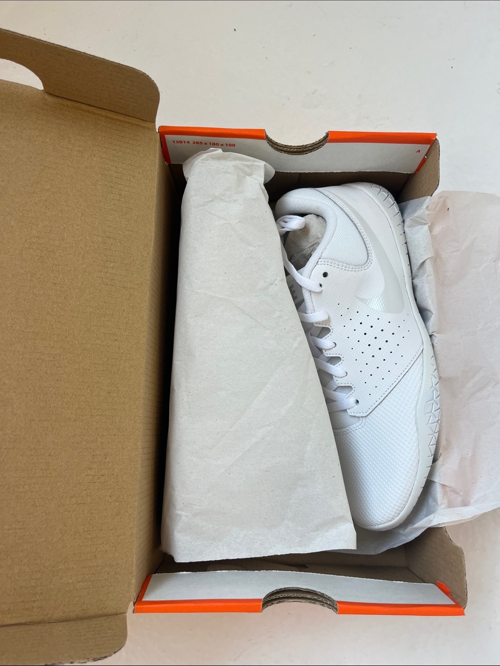 Nike White Low-Top Athletic Sneaker